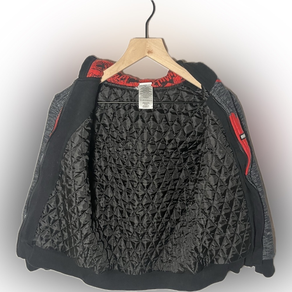 Marvel Spider-Man Kids Coat- Black and Red - Picture 3 of 7